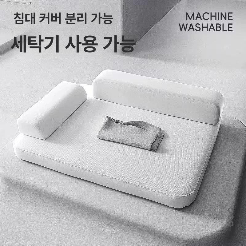 대형견 매트리스 침대 않는 베드 사계절 끈적이지 쇼파 M 75 x 50 강아지 침대 소파 - 상세 이미지 4