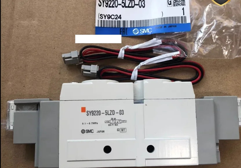 원본 SMC SY9220-5LZD-02 SY9320-5LZD-03 솔레노이드 밸브