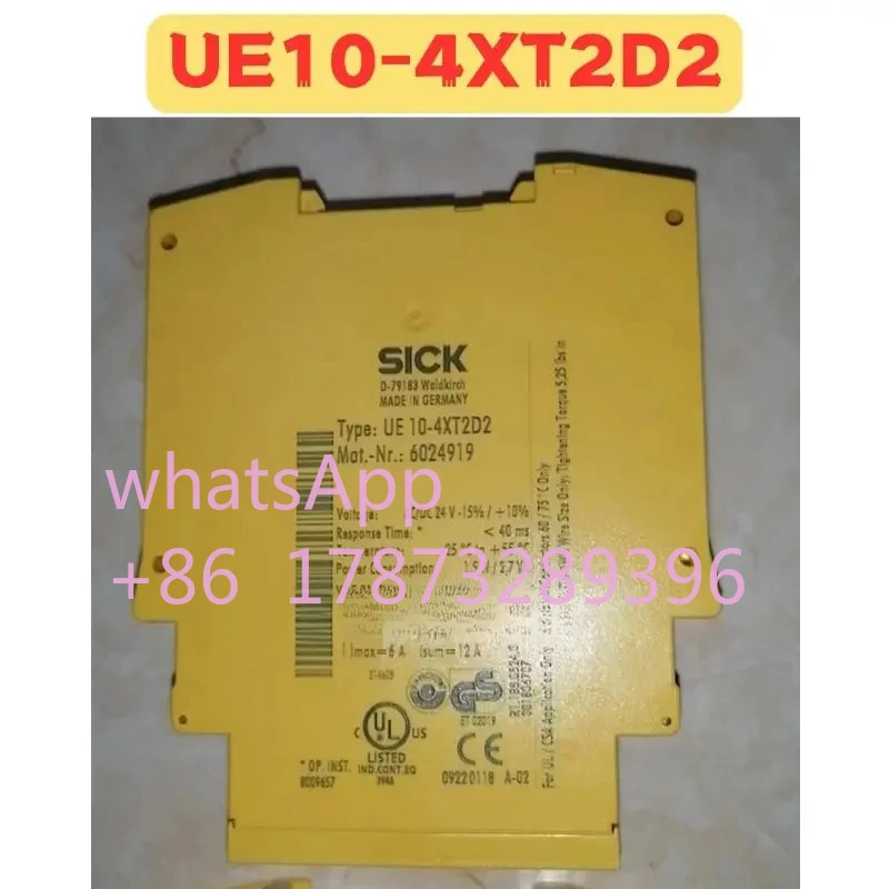 리퍼 안전 릴레이 UE10-4XT2D2 UE10 4XT2D2 6024919 정상적기능 완료