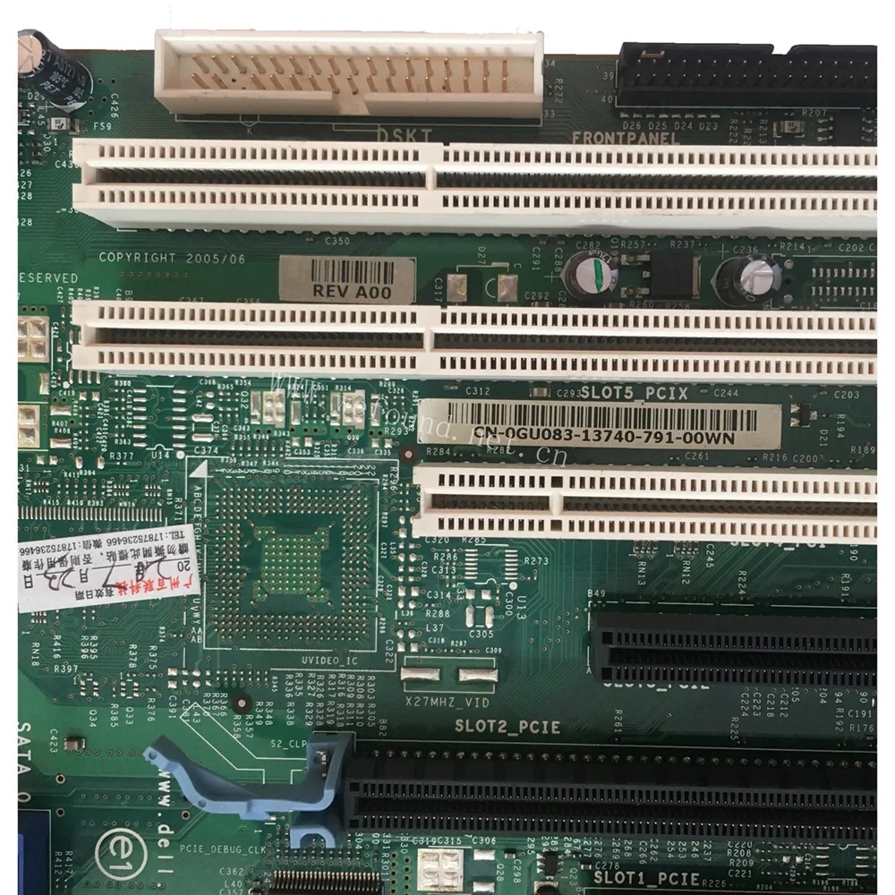 DELL Precision 490 워크스테이션 마더보드 F9382 DT031 GU083 TM199완전 리퍼