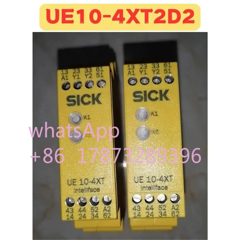 리퍼 안전 릴레이 UE10-4XT2D2 UE10 4XT2D2 6024919 정상적기능 완료