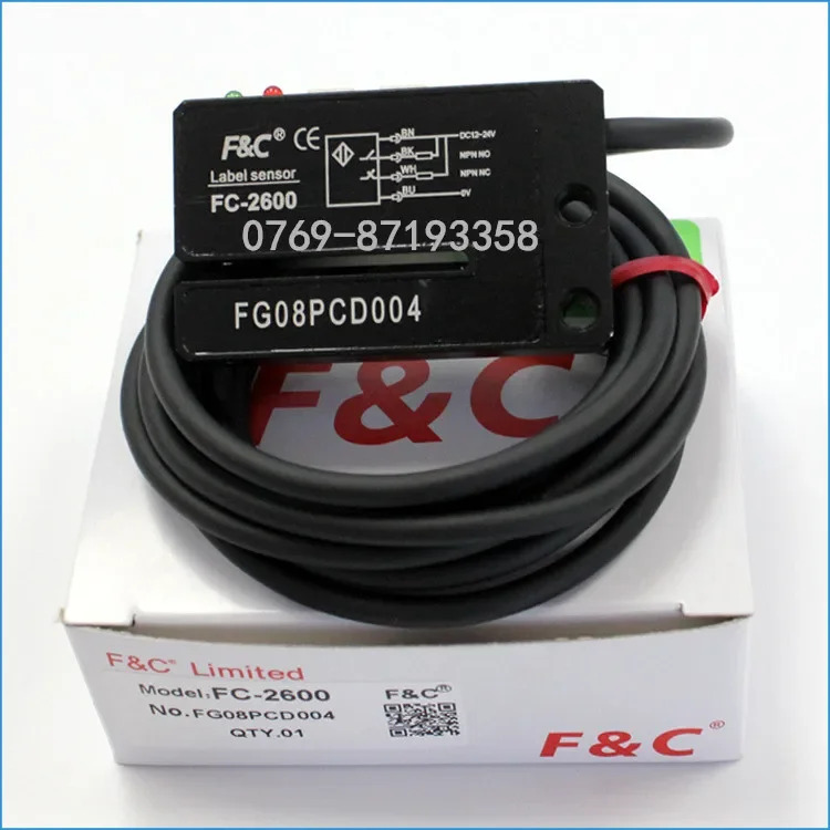 오리지널 FC 광전 FC-2600 4라NPN은 종종 24V를 엽니다.