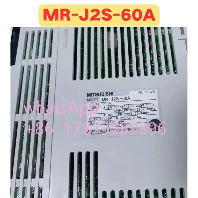 리퍼 서보 드라이브 MR-J2S-60A MR J2S 60A 정상 기능 완료 OK