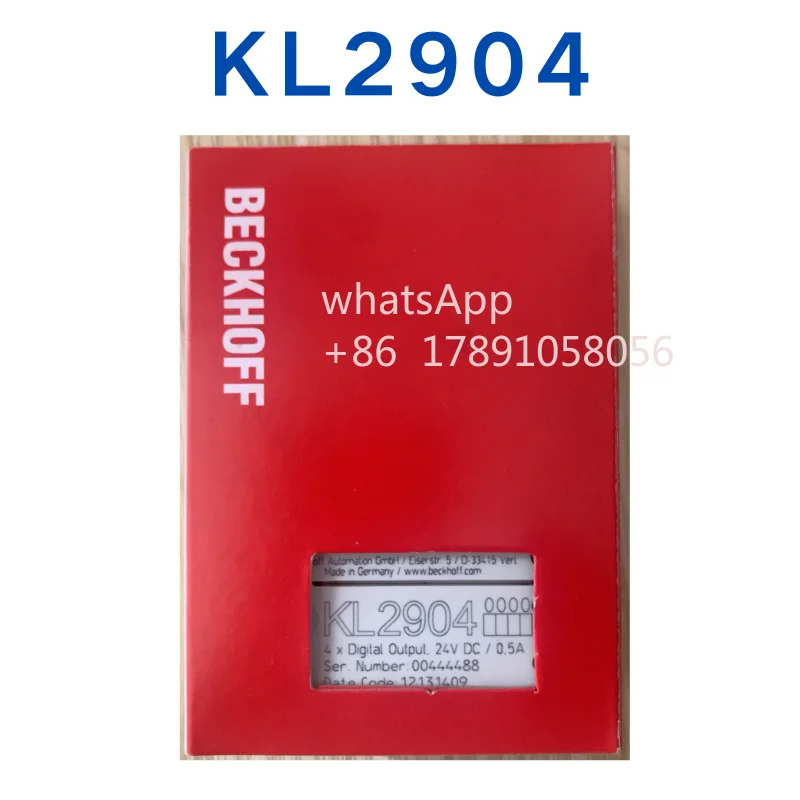 완전히 KL2904 모듈