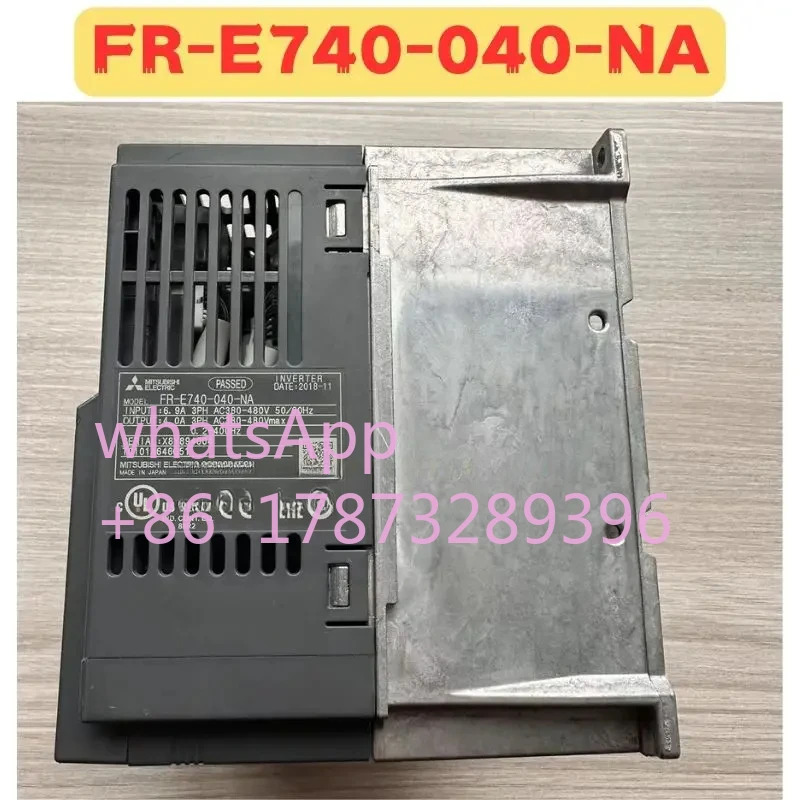 리퍼된 주파수 변환기 FR-E740-040-NA FR E740 040 NA 정상 기능 리퍼 완료 OK