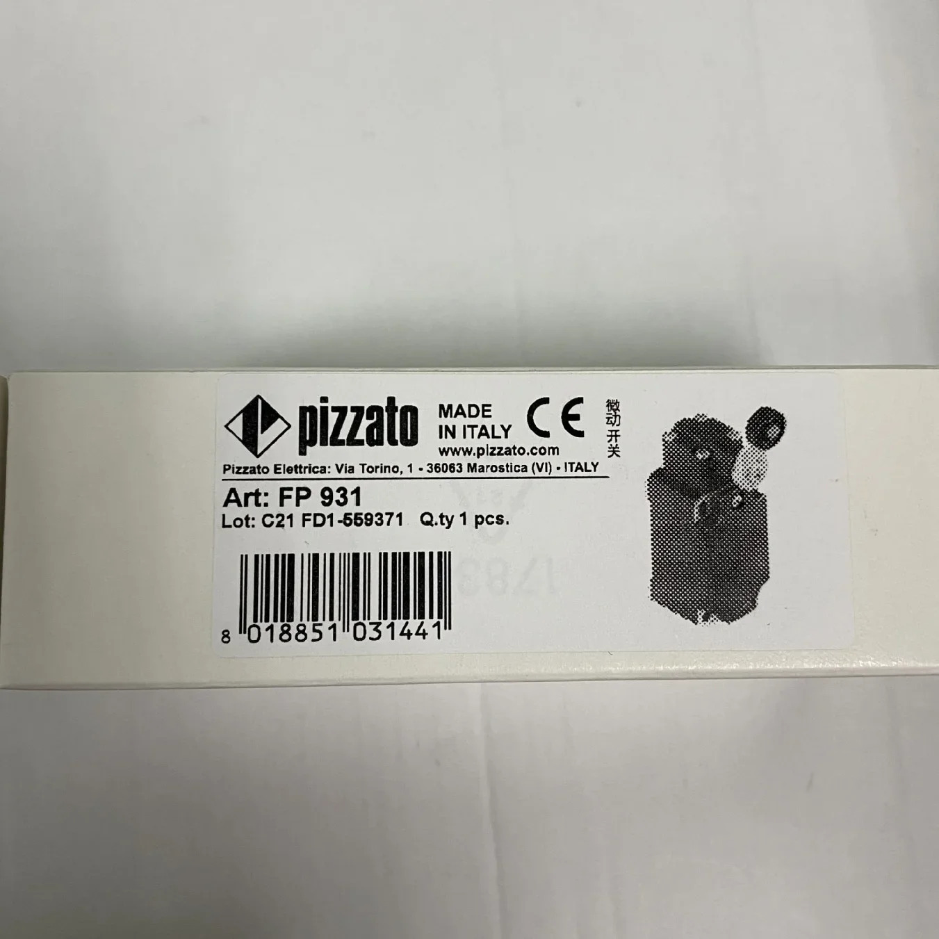 오리지널 Pizzato Limited 스위치 FP 931