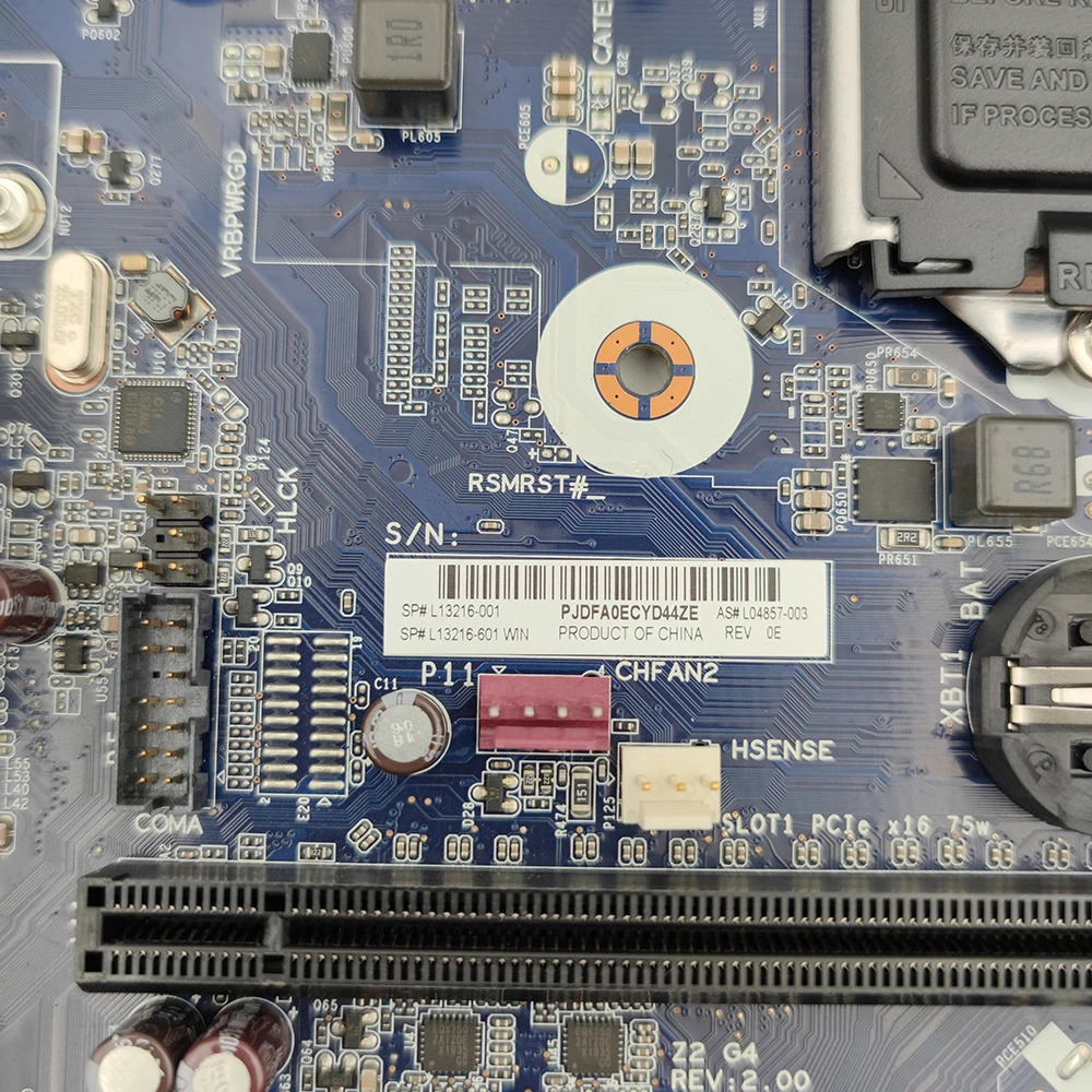hp호환 Z2 G4 SFF 워크스테이션 마더보드 지원 intel호환 대 Xeon E3 V5 V6 시리즈 LGA 1151 DDR4 L13216-001 L04857-