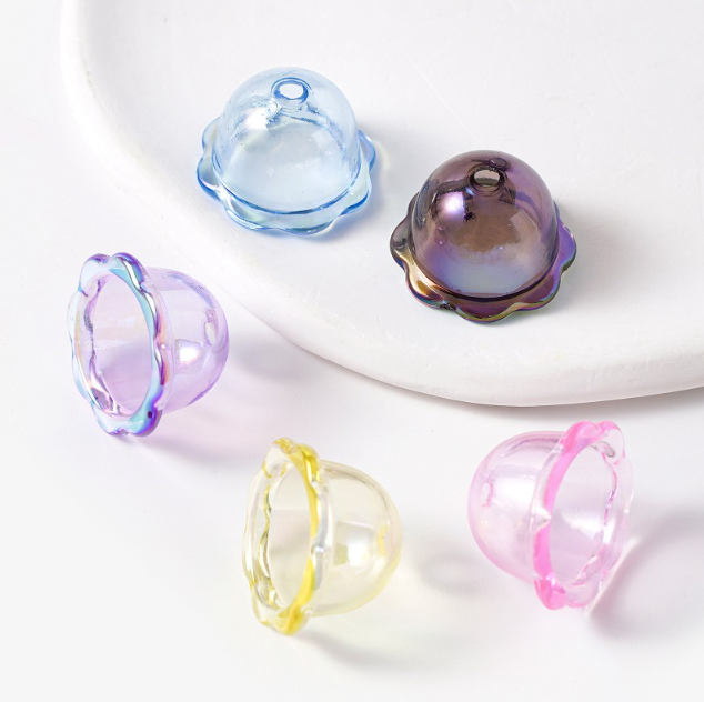 해파리 비즈 후우링 재료 만들기 키링 팔찌 악세사리 공예 부자재 끈갈피 DIY 거꾸 빗꾸 볼꾸 - 상세 이미지 3