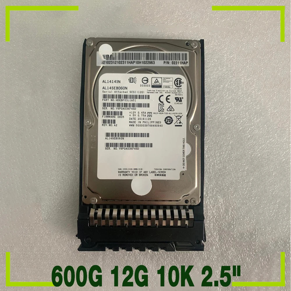 화웨이호환 02311HAP 600G SAS 12G 10K 2.5인치 600GB용