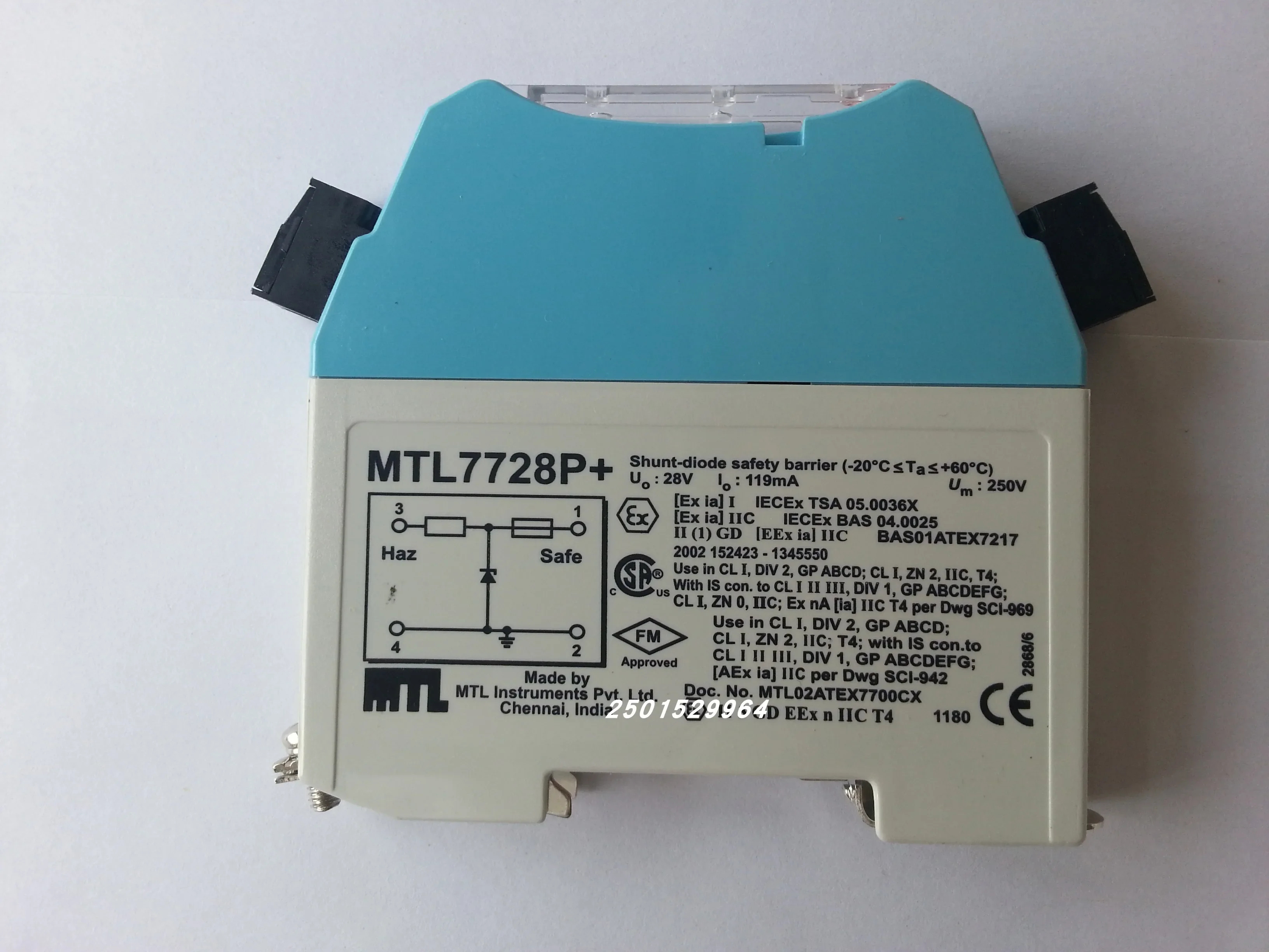 오리지널 MTL 제너 안전 그리드 Mtl7728p