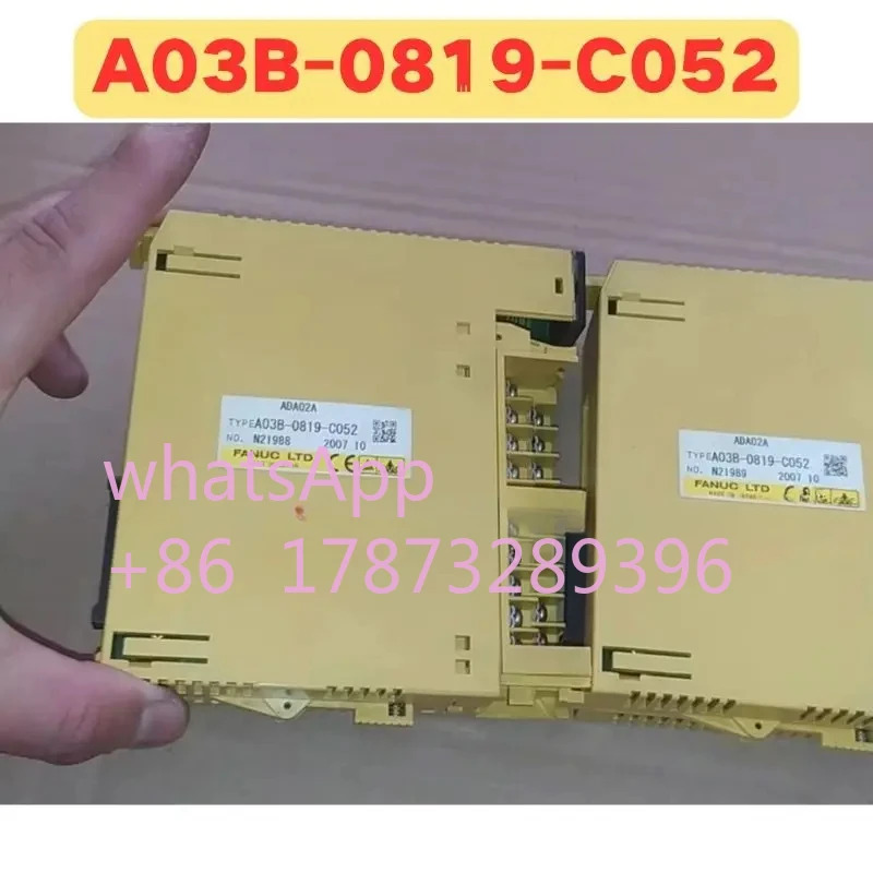 리퍼 IO 모듈 A03B-0819-C052 A03B 0819 C052 정상 기능 완료 OK