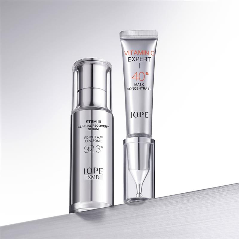 [네이버 단독] 아이오페 전문관리 듀오 세트 (XMD 스템3 세럼 30ml + 비타민C 40% 컨센트레이트 15g) - 상세 이미지 3