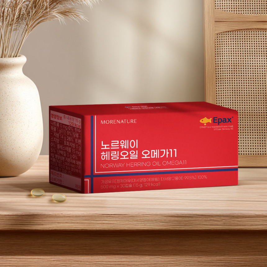 모어네이처 노르웨이 헤링오일 오메가11