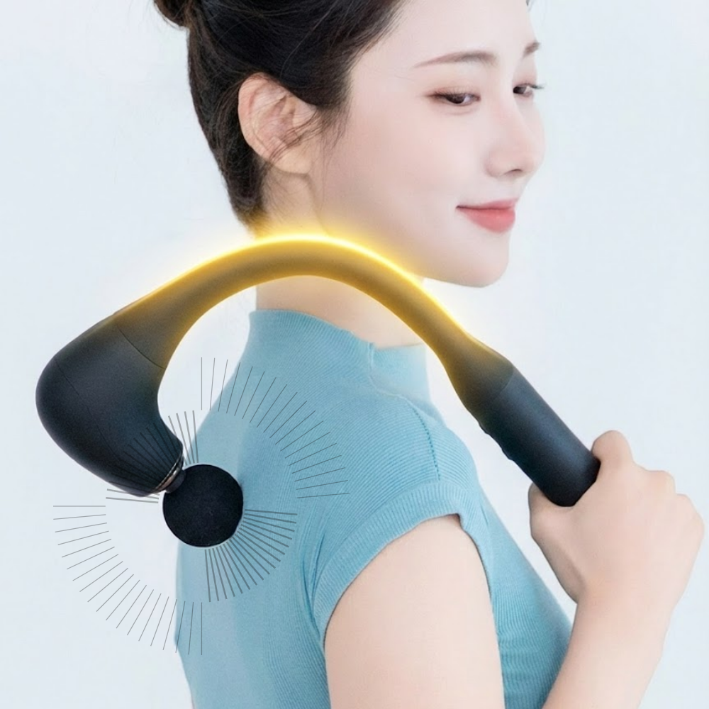 오아 효도손 마사지건 마사지기 목 어깨 종아리 허리 전신 갈고리형 무선 전동 안마기 제품 이미지