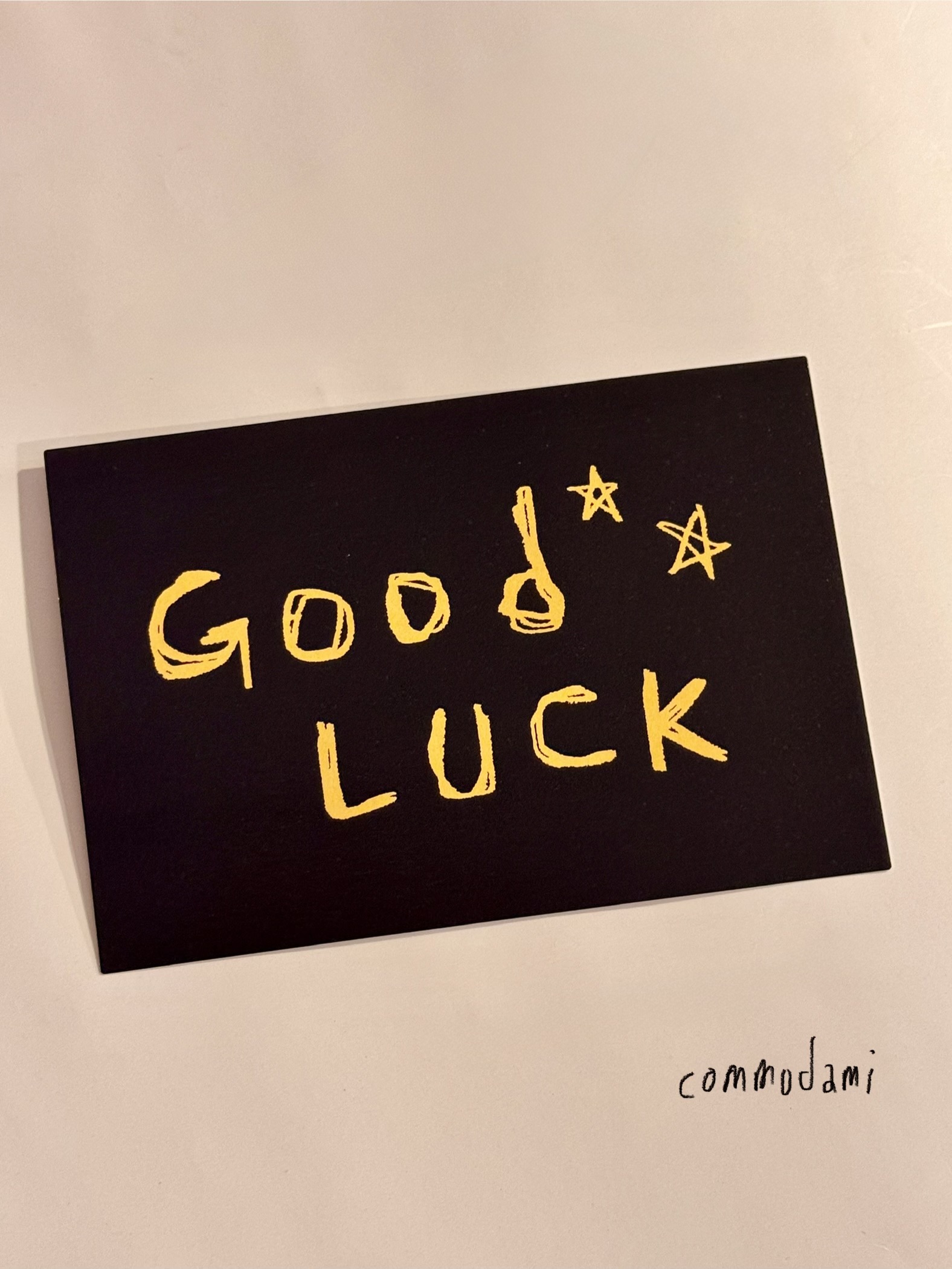 [제작] GOOD LUCK 엽서 - 상품 이미지