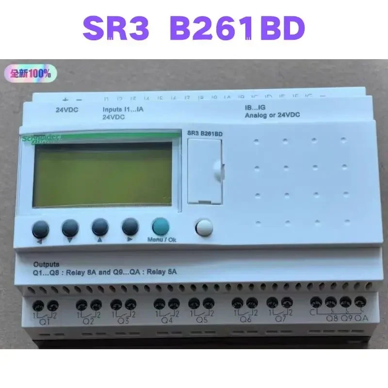 오리지널 SR3B261BD SR3 B261BD 프로그래밍 로직 컨트롤러