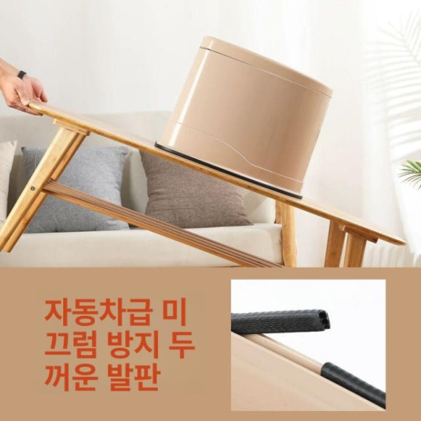 프리미엄 실내용 간이 변기 안전 캠핑용 접이식 욕실 전용 11세대.토프 실내 전용 선물 포함 - 상세 이미지 3