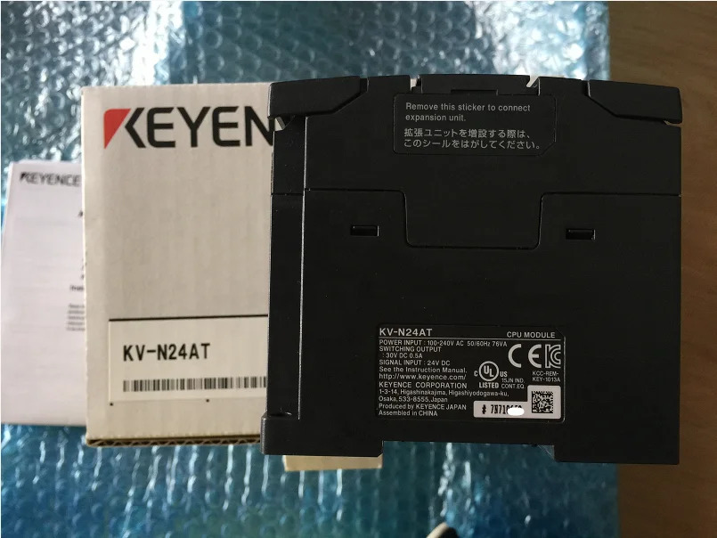 KV-N24AT PLC 프로그래밍 논리 컨트롤러 원본