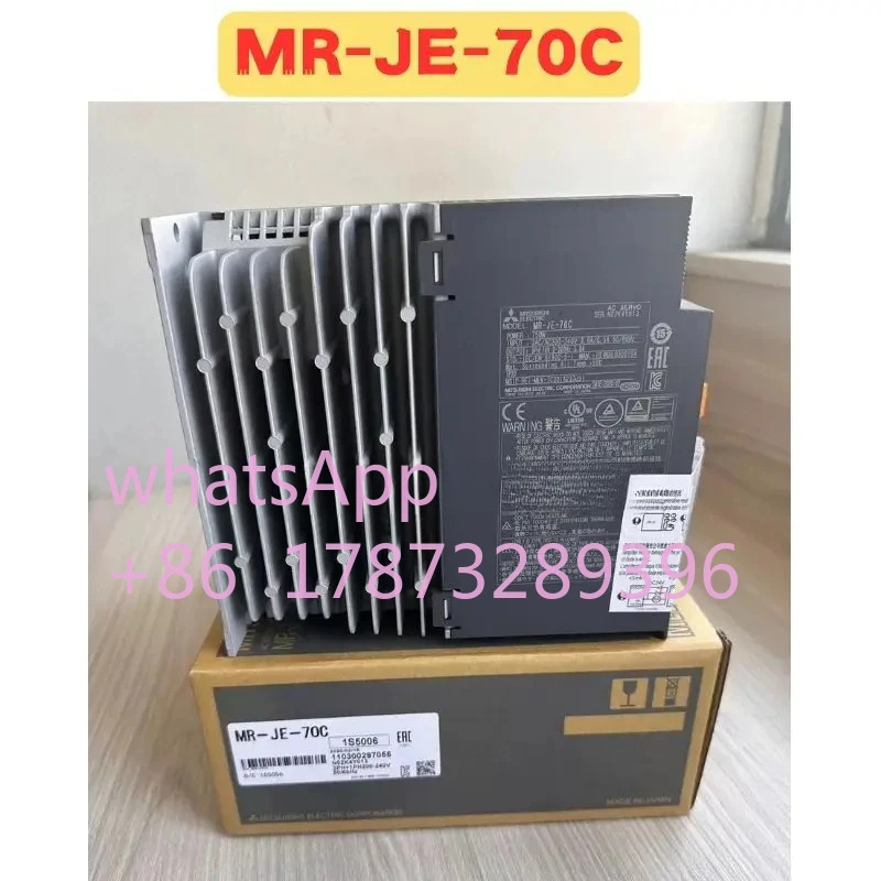 오리지널 MR-JE-70C MR JE 70C 서보 드라이브