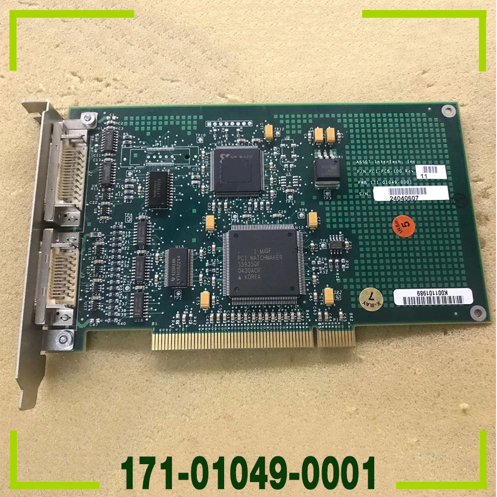 InterTech 경계 스캔 카드 PCI-PCB-100 REV 171-01049-0001ASSET용
