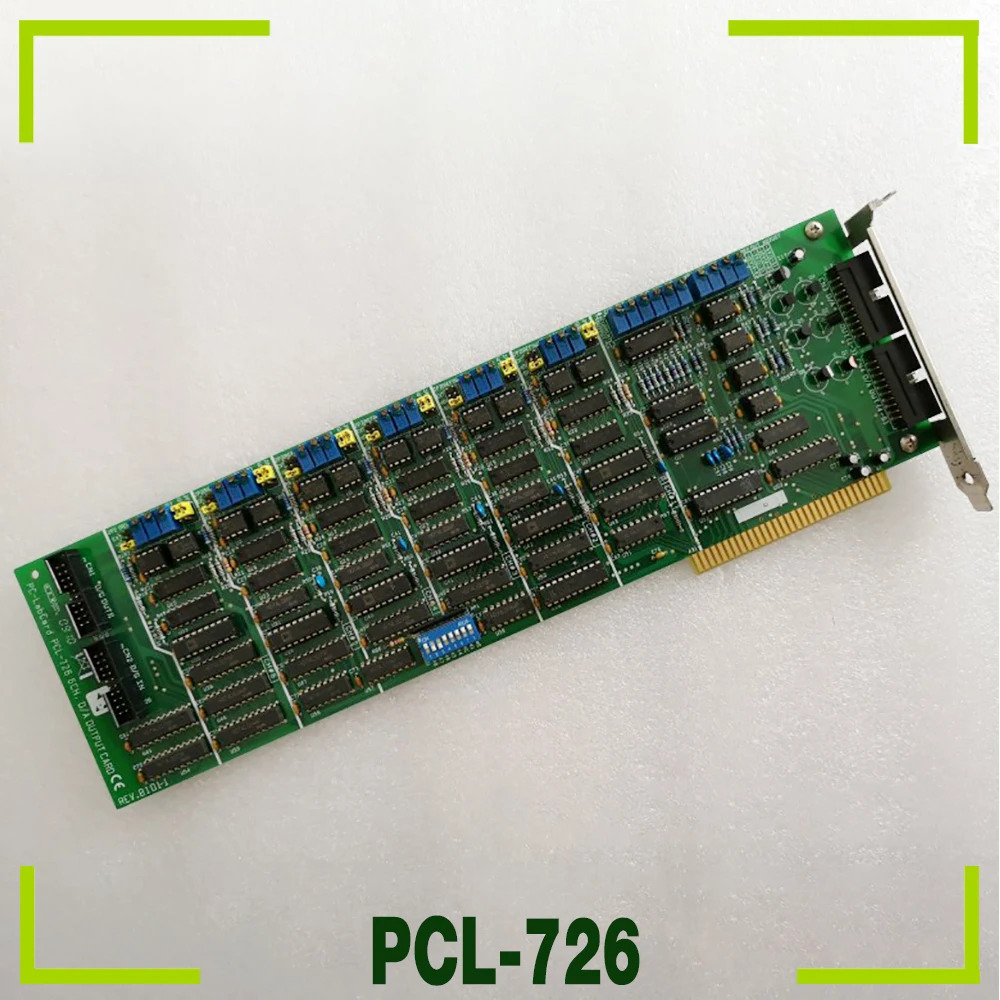 PCL-726 6CH D/A 출력 카드 어드밴텍 데이터 캡처 카드6채널 12비트 아날로그 채널 전체 길이