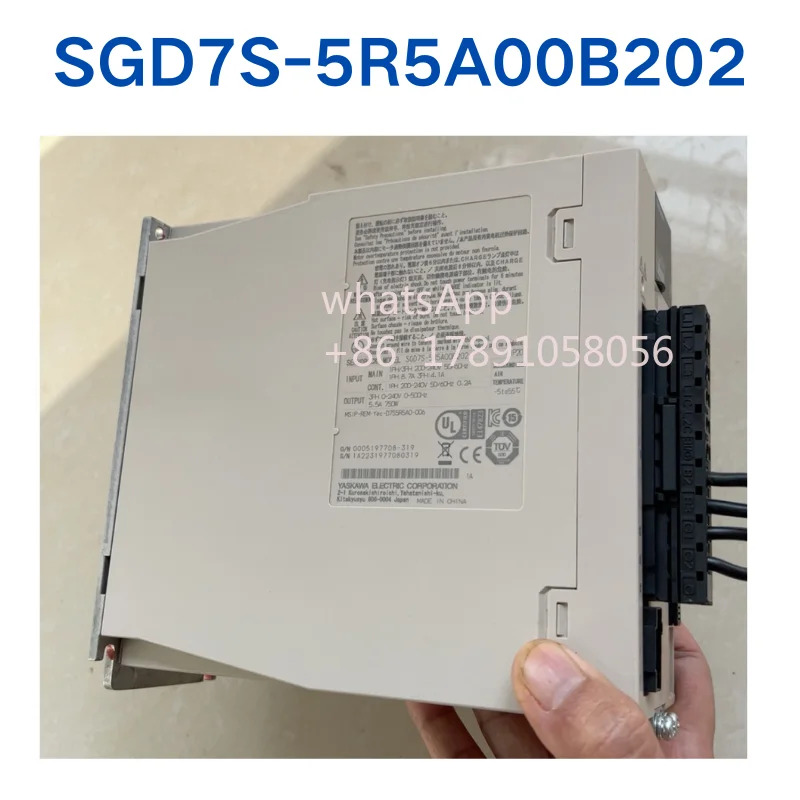 리퍼 SGD7S-5R5A00B202 서보 드라이브 750W Ok