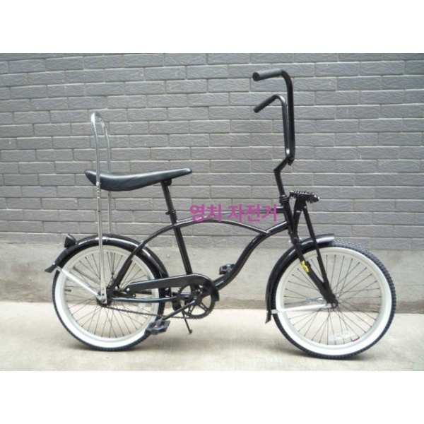 클래식 로우라이더 빈티지 신사용 자전거 빨간색 튜브 블랙 lowrider - 상세 이미지 2