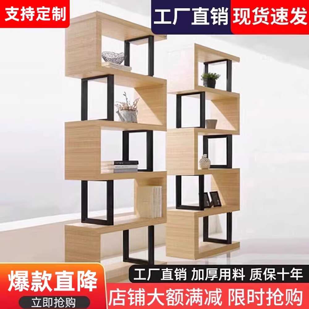 파티션 책장 공간분리 와이드 오픈 선반 수납 책꽂이 60x30x115cm 3단 / 20mm 강화판 이미지 8