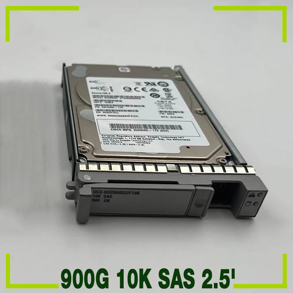 Cisco C220-C240 M2-M3 900G 10K SAS 2.5인치 서버 하드 UCS-HDD900G12F106용
