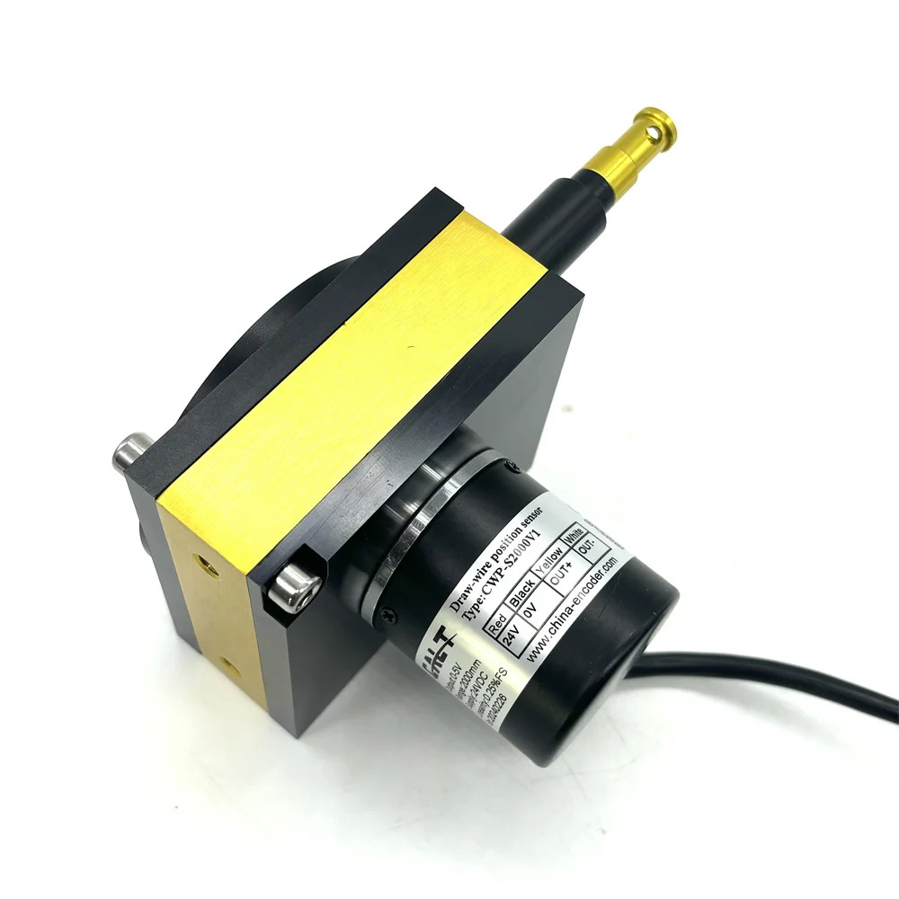 CALT 0-5V 출력 2000mm 범위 드로우 와이어 변위 인코더 위치 센서 전위차계 CWP-S2000V1
