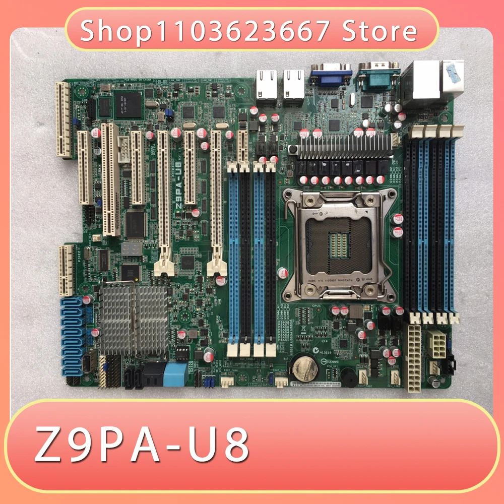 단일 채널 서버 X79 마더보드 2011 핀 E5 2680V2 C602 M.2 Z9PA-U8