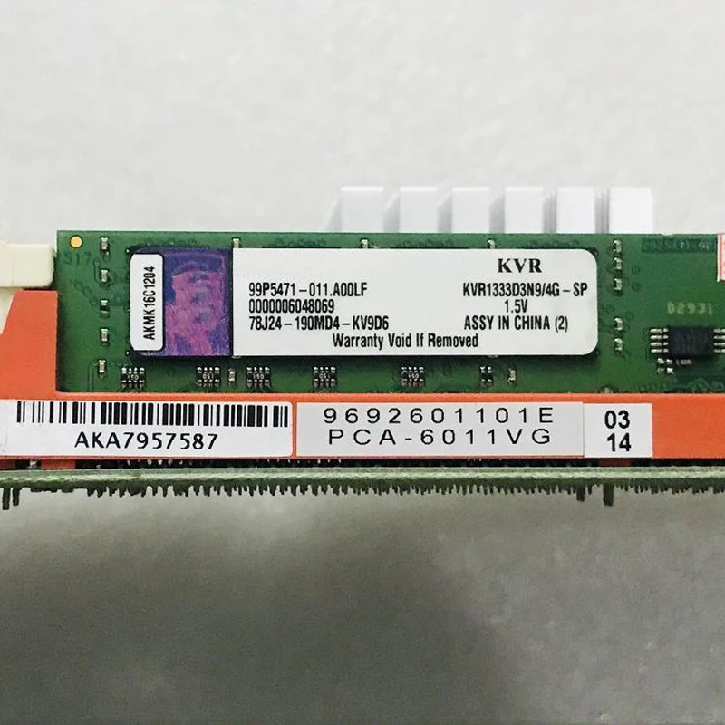 산업컴퓨터 마더보드 쿼드 코어 전체 길이 카드 플매트 카펫 러그1150 핀 CPU Advantech PCA-6011 Rev.A1 PCA-6011VG