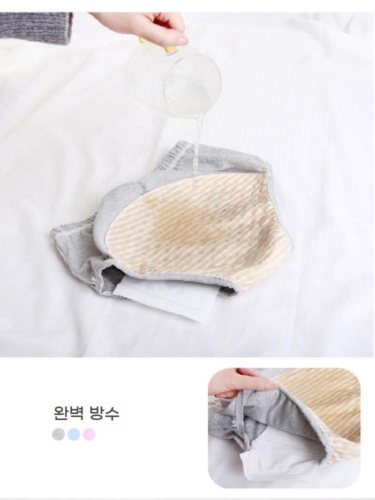 성인용 흡수 고무줄 성인 방수 노인 밴드 대변 기저귀 대형 속옷 팬티 소변 면 - 상세 이미지 3