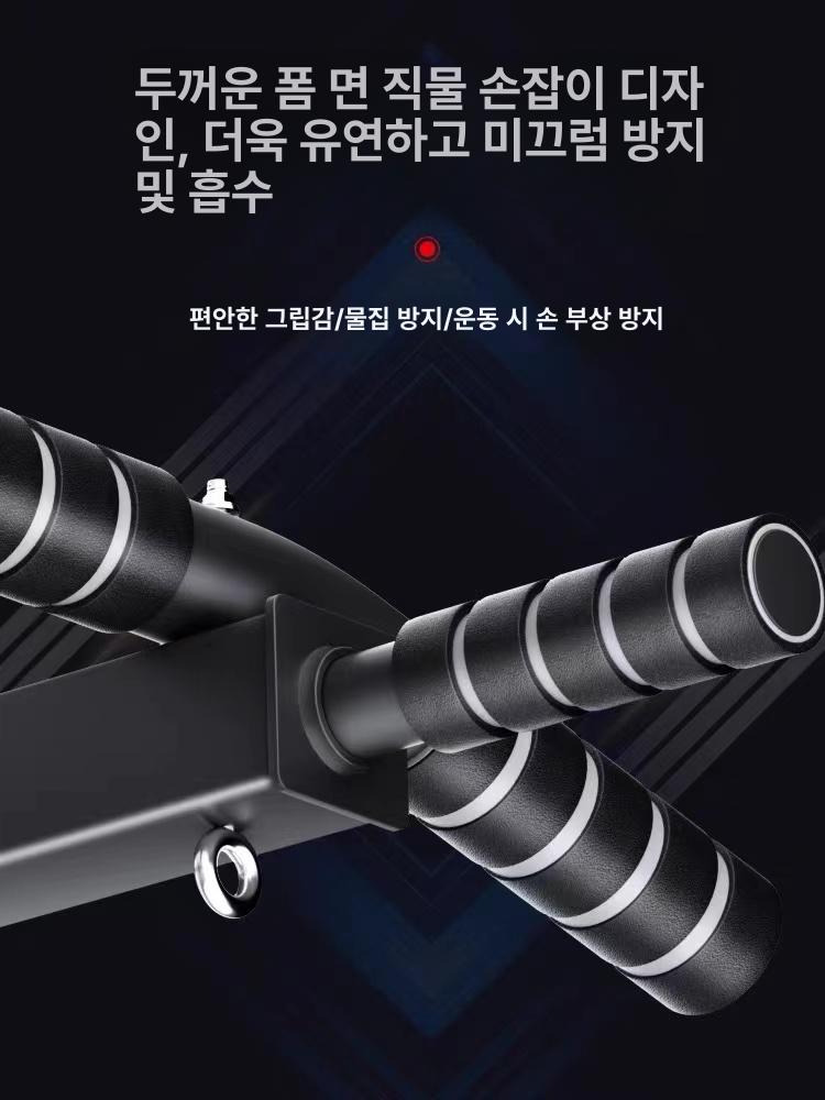 벽걸이철봉 벽고정 홈트 벽부착 문틀철봉 턱걸이 턱걸이바 철봉 고정 풀업바 문틀 형 홈짐 - 상세 이미지 3