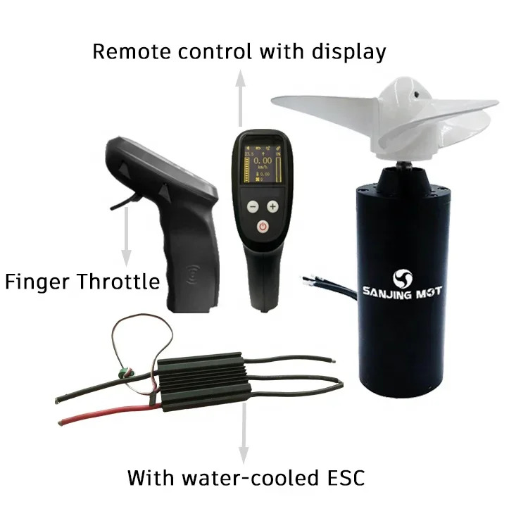 Impermeel 브러시리스 DC 프로펠러 모터 전기 스쿠터 추진기 subaquatico com ESC RC 키트 5kW