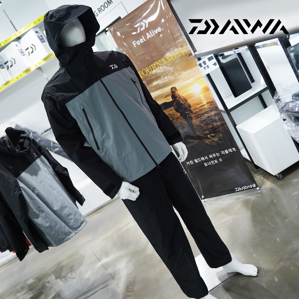 한국 다이와 26 DR-5926K 레인슈트 우의 우비 레인맥스 낚시복 이미지 3
