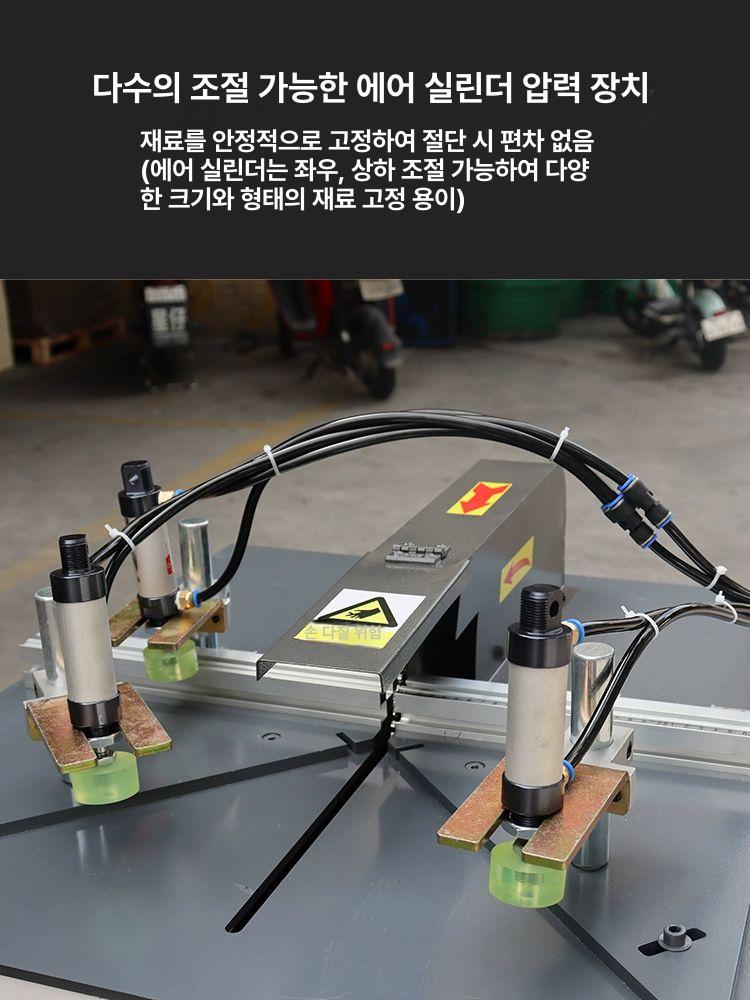 금속 각도 절단기 알루미늄 목재 절삭기 공장 작업용 14인치 - 상세 이미지 3