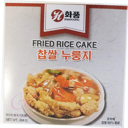 RU 찹쌀누룽지 화풍 284g X4 전통간식 간편누룽지