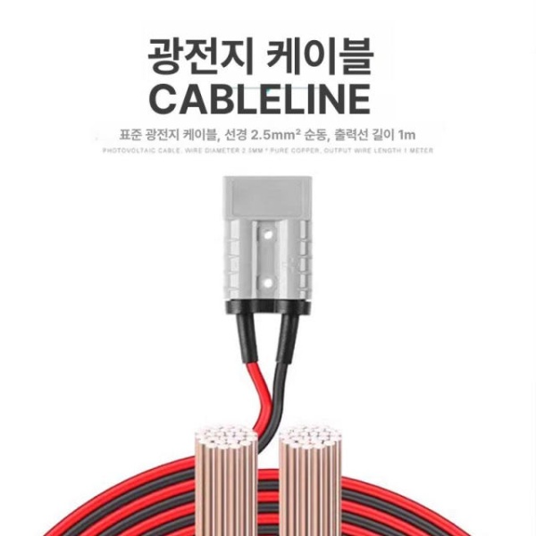최강 휴대용 태양광패널 캠핑용 충전판 단결정 USB 발전 접이식 태양광 40W 5단 - 상세 이미지 3
