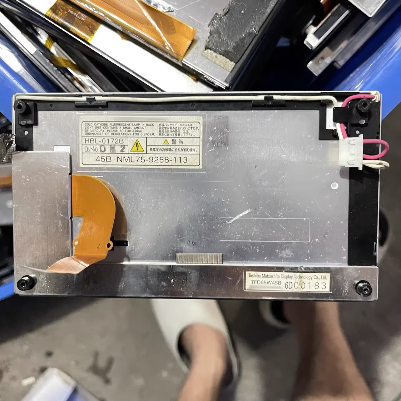 TFD65W45B LCD 디스플레이 화면