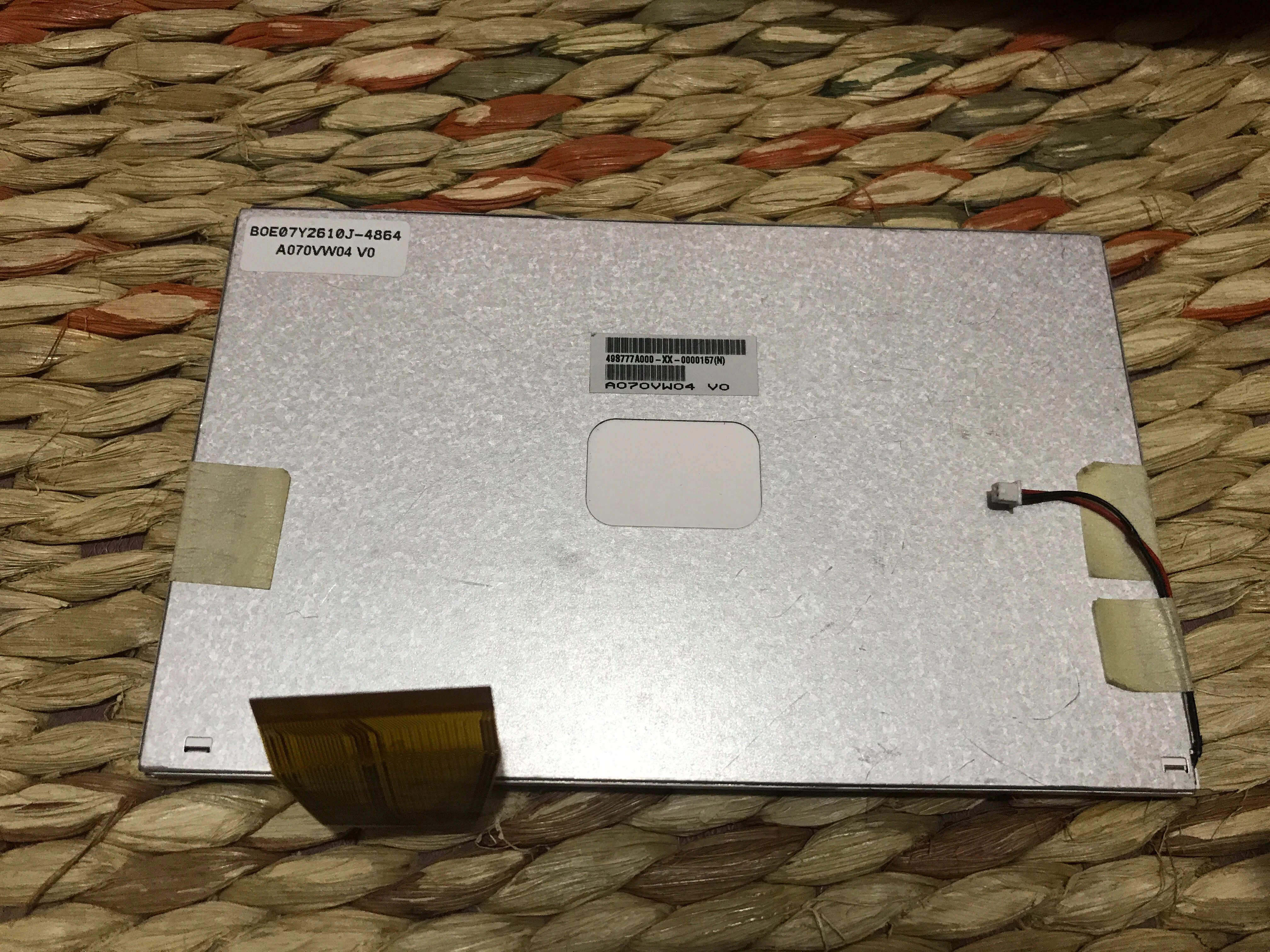 LCD 디스플레이 화면 A070VW04 V0