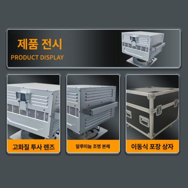화려한 야외 방수 레이저 프로젝터 조명 건물 산 분수 무드등 전시회 행사용 줄조명 라인조명 야외조명 무대 디자인 엔지니어링용 빛 강화 고객 - 상세 이미지 5