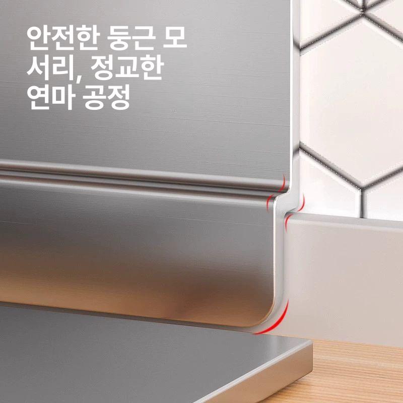 렌지 커버 덮개 화구 방지 가드 스텐 보호 기름튐방지 방열판 인덕션 가스렌지 - 상세 이미지 5