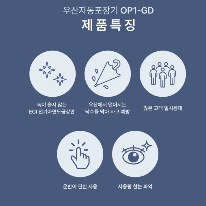 국산 우산비닐포장기계 1구 관공서 국산 우산자동포장기 - 상세 이미지 4