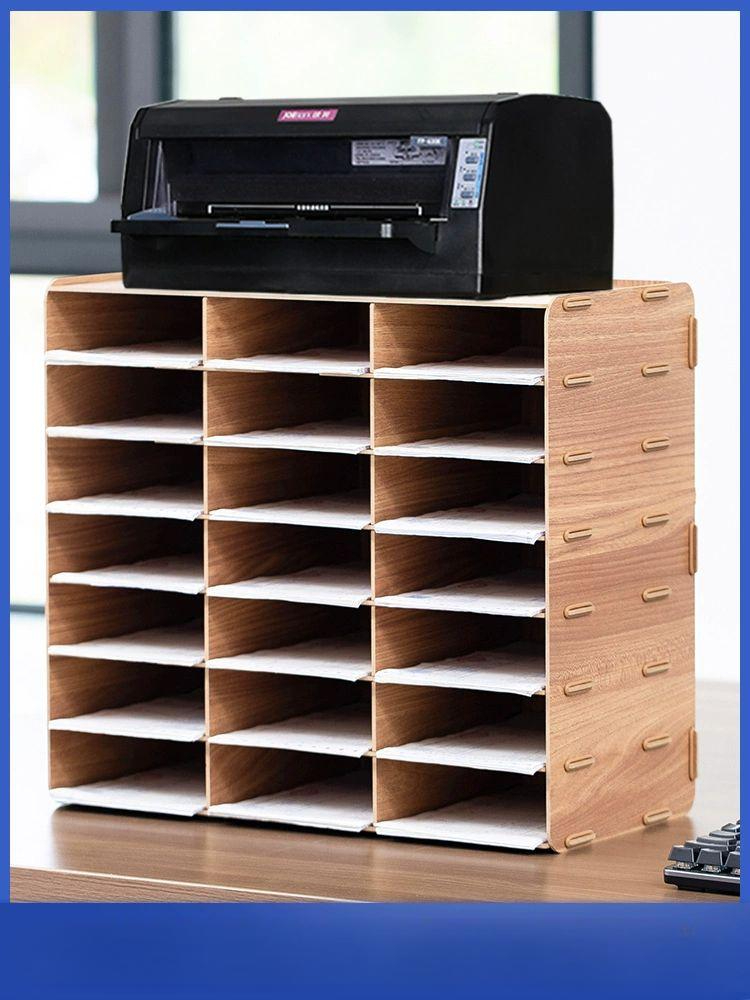 사무실 택배 서류 송장 수납 정리함 보관 영수증 파일 문서 선반 자료 - 상세 이미지 2