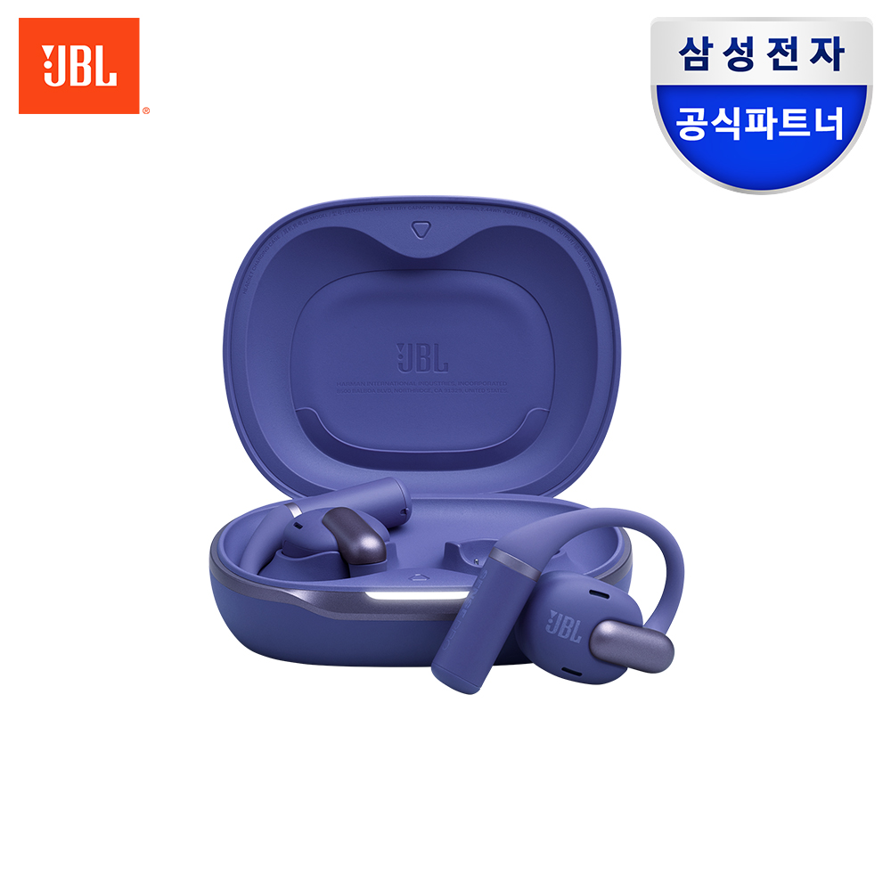 삼성공식파트너 JBL SENSE PRO 오픈형 러닝 귀걸이 무선 이어폰 블루 제품 이미지