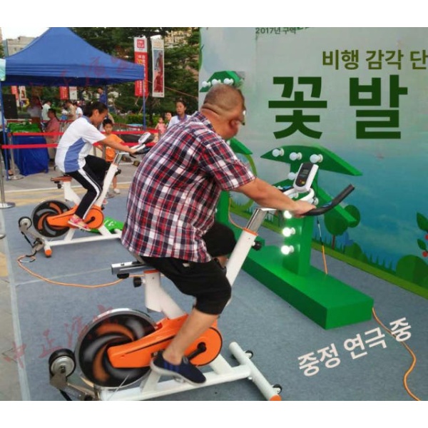 스마트 자전거발전기 전기 생산 실내 충전 라이딩 크랭크 신형 풀 세트 - 상세 이미지 3