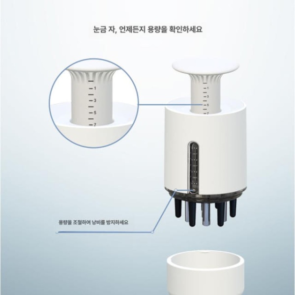 프리미엄 두피마사지기 브러시 젤 헤어 케어 도포기 헤어폼 헤어빔 크림 로션 젤용 - 상세 이미지 3