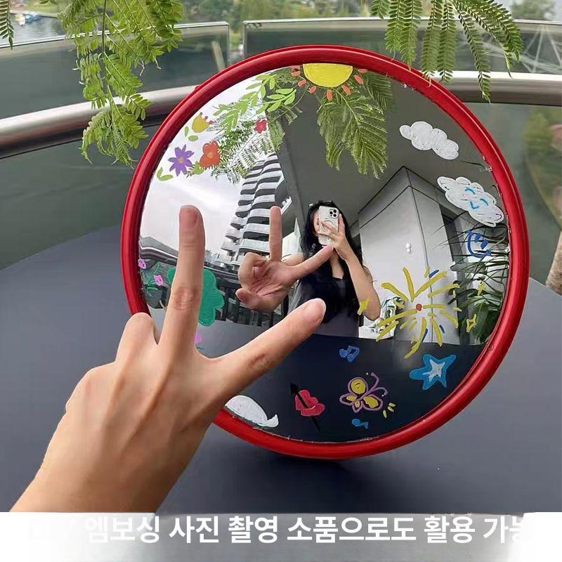 반사경 도로 주차장 반사 미러 볼록거울 스탠드형 안전 아파트 관리 건물 - 상세 이미지 5
