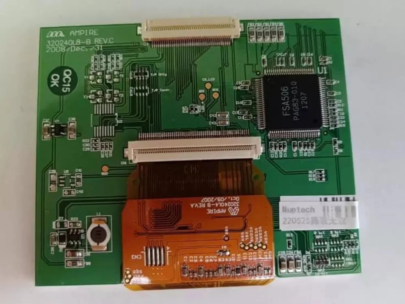 320240 L8-B AM L8 3.5인치 LCD 화면 디스플레이 패널